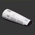 White ESA BREEZE Advanced Technological Spacecraft Module Component Design Structure