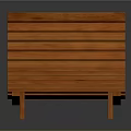 Natural Wood Slatted Lounge Chair With Ergonomic Design For Outdoor Garden Furniture
