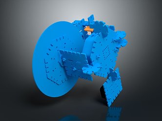 gear large gear small gear cast iron gear internal gear external gear bevel gear 3d model