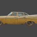 an old car 3d model