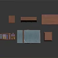 Wooden Storage Boxes And Drawer Cabinets With Decorative Designs In Various Sizes