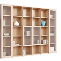 Simple Bookshelf Bookcase IKEA Bookcase 3d model