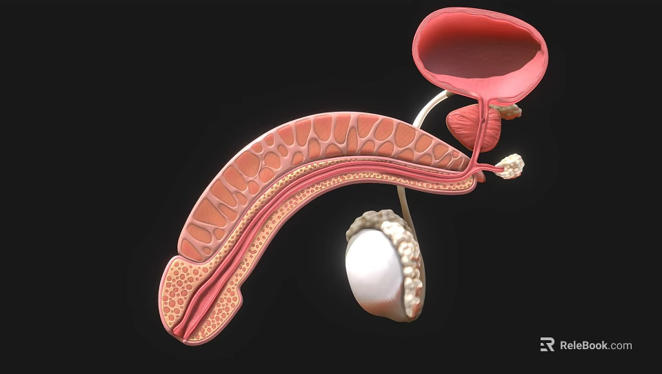 Medical Device Anatomical Model of Human Organ Structure for Medical Education 3d model 