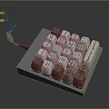 Custom DIY Mechanical Keyboard With Colored Keycaps Wired Connection And Compact Layout