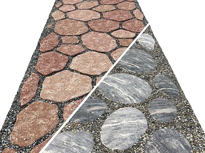 Pavement stone 3d model