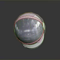 Futuristic Weapon Inspired Astronaut Helmet Featuring Starry Space View Design