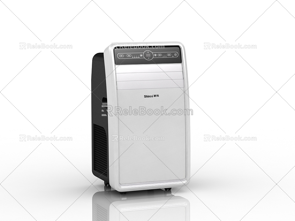 cabinet air conditioner 3d model