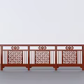 3D Model of Guardrail 3d model