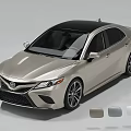 Silver Sedan With Black Roof And Color Options For Modern Car Style