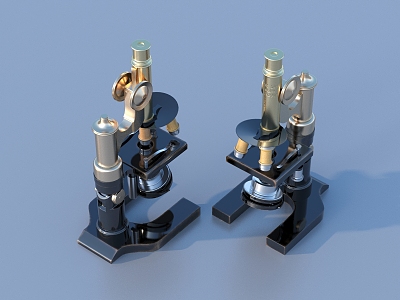 Surgical Microscope Electron Microscope 3d model