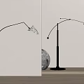 Modern floor lamp 3d model