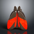 Rabbit Ear Design Backpack With Brown And Orange Color For Daily Use