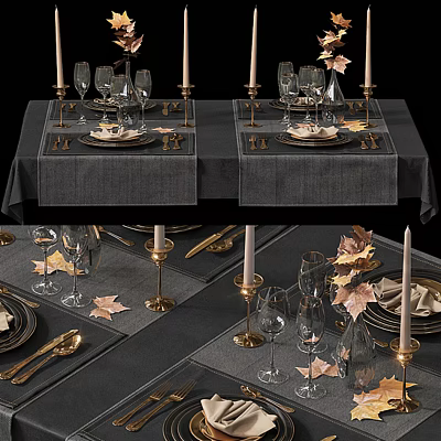 Tableware 3d model Tableware 3d model