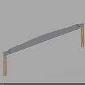Industrial Handsaw With Metal Blade And Wooden Handles For Industrial Use