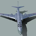 Tupolev Tu-1 Twin Engine Jet Strategic Heavy Bomber from Soviet Union