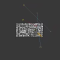 Urban Residential Building Complex With Multi Story Brick Exteriors And Street Side Shops