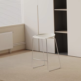 Modern Bar Chair 3d model