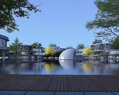 Museum of Modern Art 3d model