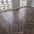 Wooden Flooring With Different Patterns Straight Lay Herringbone And Dark Color Interior Design