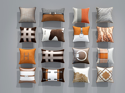 Modern pillow 3d model