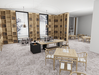 New Chinese Teahouse 3d model