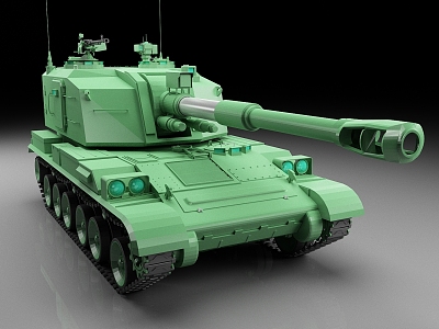 odplz76 Self-Propelled Howitzer Chinese Weapons Tank Armored Vehicle model