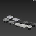 Coffee table 3d model