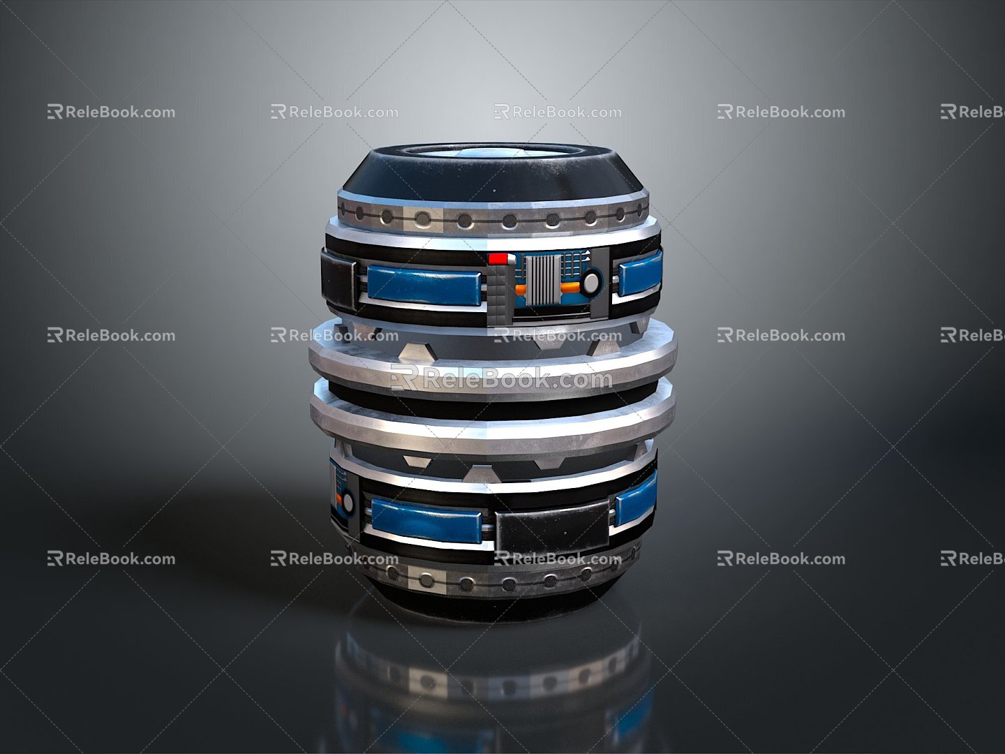 Sci-fi Capsule Space Capsule Hibernation Capsule Freezing Capsule Rest Capsule Rest Capsule 3d model