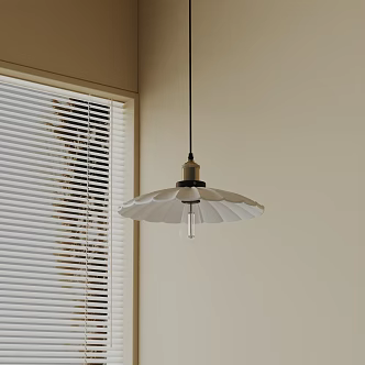 Modern chandelier 3d model
