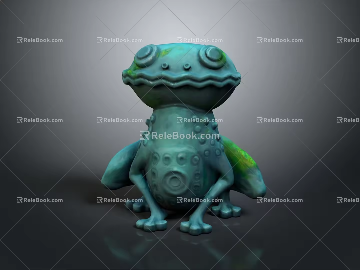 Frog Poison Frog Game Frog Reptile Cold Blooded Animal Reptile 3d model