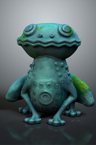 Frog Poison Frog Game Frog Reptile Cold Blooded Animal Reptile 3d model