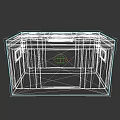 Green Military Weapon Box With Small Arms Equipment Label Third Army Storage Container
