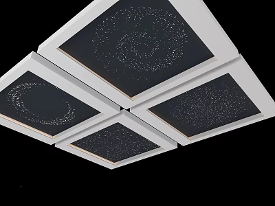 Modern Technology Star Sky Top Optical Fiber Lamp Star Sky Top Bar Star Sky Top KTV Box Top Night Sky Ceiling 3d model