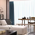 chaise longue 3d model
