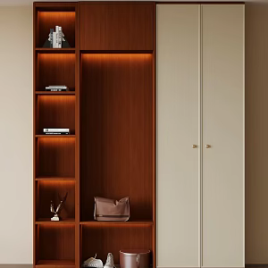 Middle style wardrobe 3d model