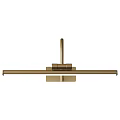 Modern Brass Wall Light with Sleek Elongated Design for Contemporary Home Interior