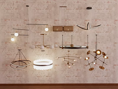 Lamp combination 3d model