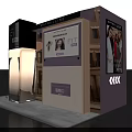 Commercial Digital Display Equipment With Interactive Wall Unit And Model Image Screen