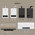 Daily Electrical Appliances Poliform Modern Instant Water Heaters in Various Colors