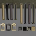Modern Metal Cabinet Handles With Sleek Design And Various Color Options For Drawers