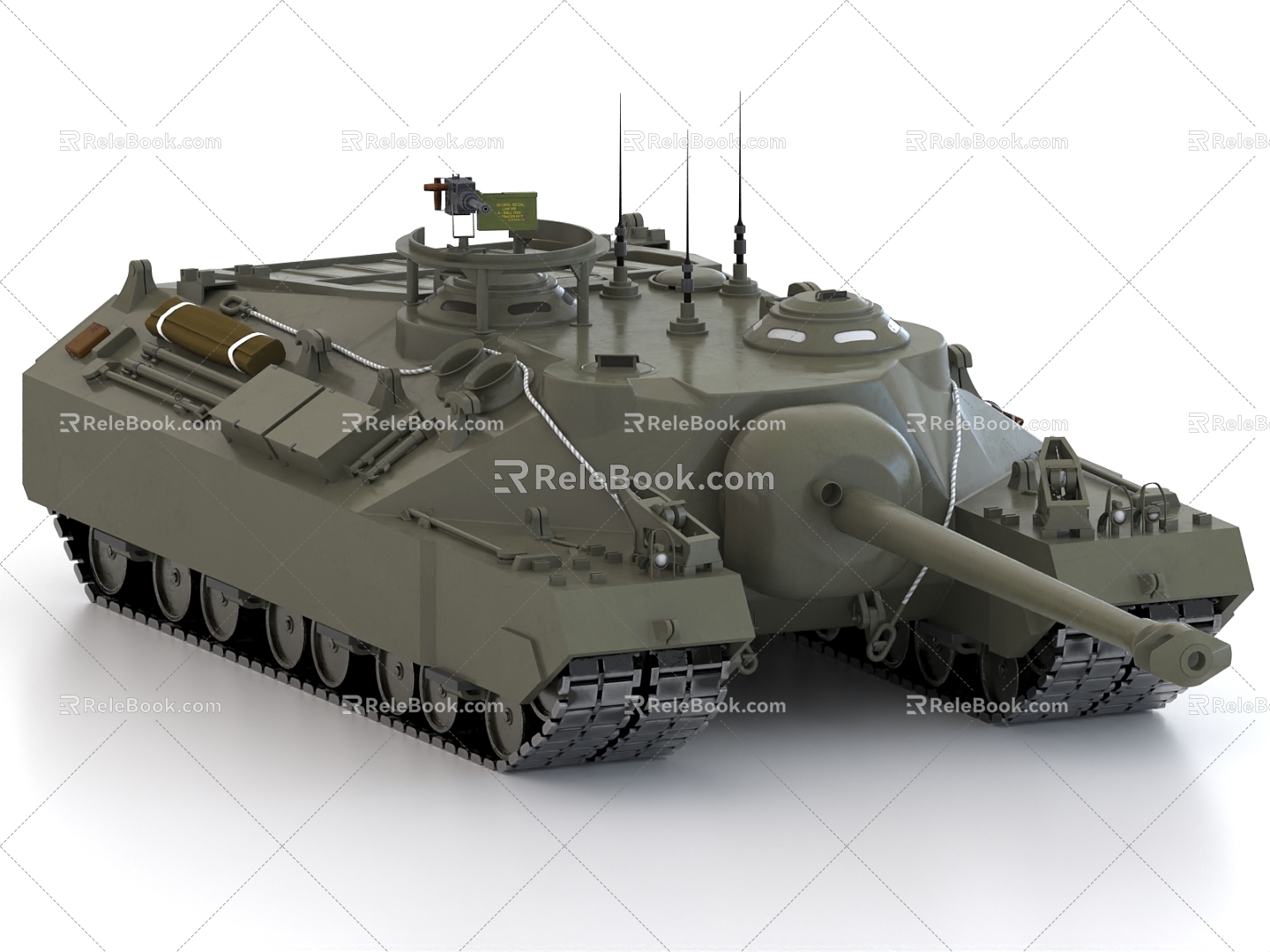 T95 Tank Destroyer T95 Tank 3d model