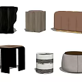 Stylish Modern Ottomans With Various Materials And Unique Designs For Home Decor