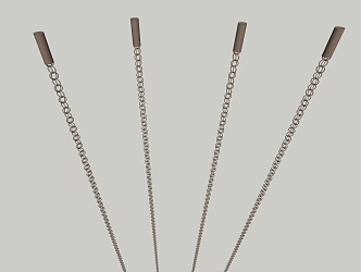 Decorative chain 3d model