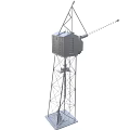 Durable Industrial Equipment with Steel Tower Structure Top Operational Platform and Extended Arm