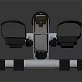 DeskCycle Fitness Equipment With Digital Dashboard Pedals Handlebars And Modern Home Design