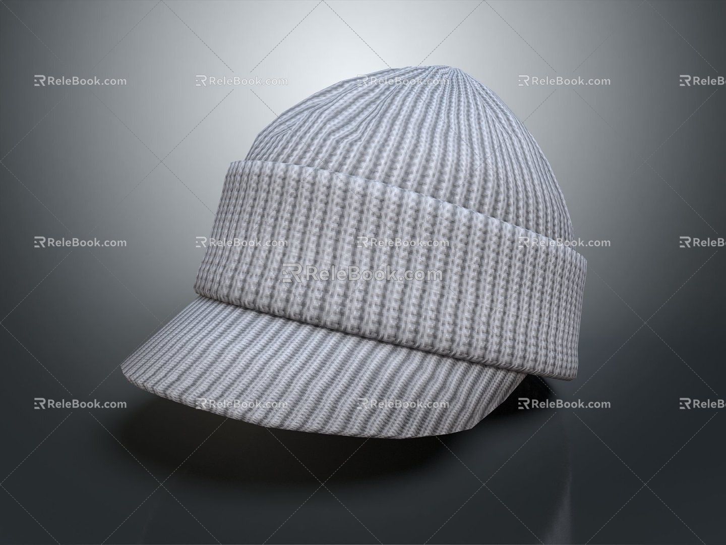 Modern Hat Oslo Hat Knitted Hat Men's Hat Boys Hat 3d model