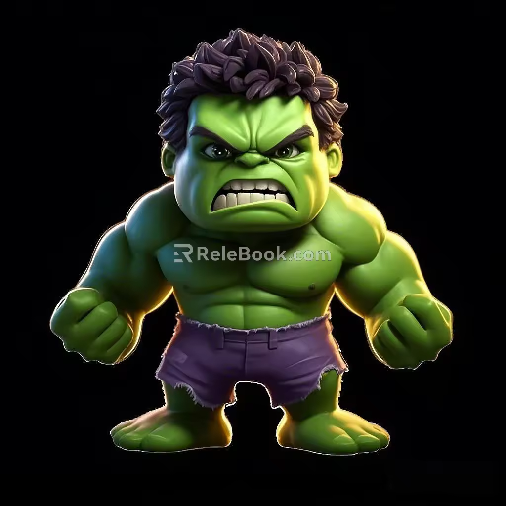 Hulk 3d model