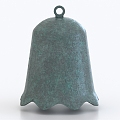 Town demon bell bell bronze bell antique 3d model