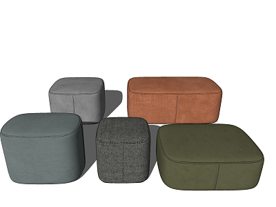 Modern Sofa Stool Sofa Stool Square Stool model