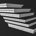 Various Styles Of Elegant Crown Molding With Decorative Patterns For Interior Design